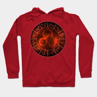 Leo Zodiac Symbol Hoodie